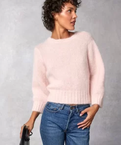 Clothing Rouje | Marcelin Sweater Uni Rose Pale
