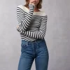 Clothing Rouje | Mylene Sweater Raye Meringue