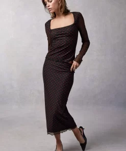 Clothing Rouje | Naella Skirt Carmena Noir