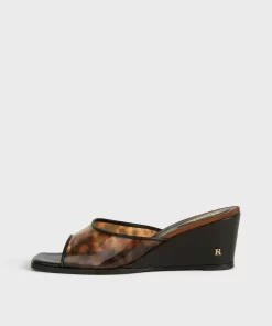 Accessories Rouje | Natty Mules Tortoise Noir