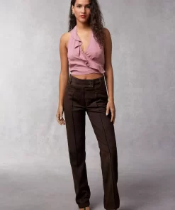 Clothing Rouje | Nolan Pants Daim Ebene