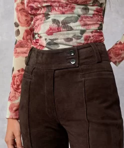 Clothing Rouje | Nolan Pants Daim Ebene