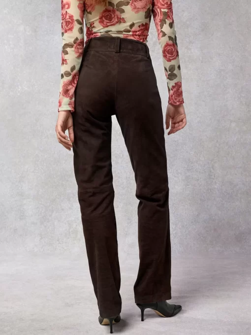 Clothing Rouje | Nolan Pants Daim Ebene