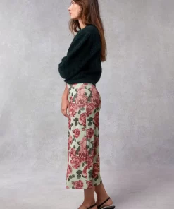 Clothing Rouje | Nona Cardigan Uni Vert Fonce