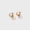 Accessories Rouje | Perla Earrings Dore Vieilli