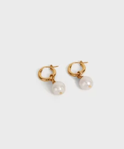 Accessories Rouje | Perla Earrings Dore Vieilli