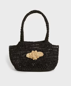 Accessories Rouje | Rania Basket Bag Uni Noir