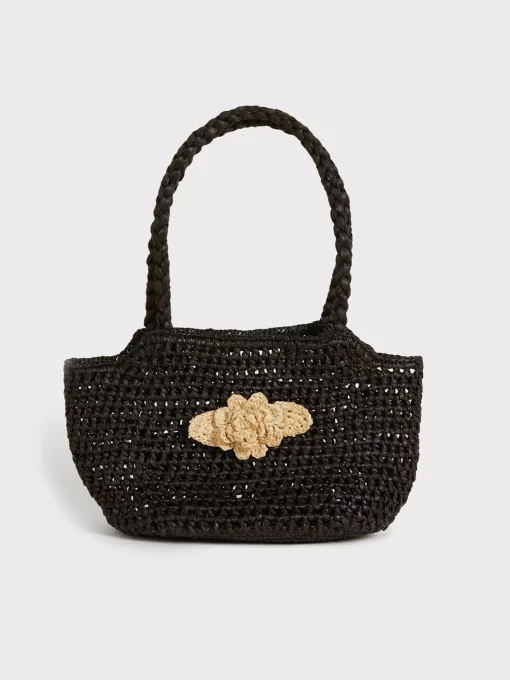 Accessories Rouje | Rania Basket Bag Uni Noir