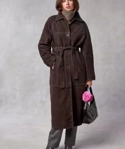 Clothing Rouje | Roland Coat Daim Ebene