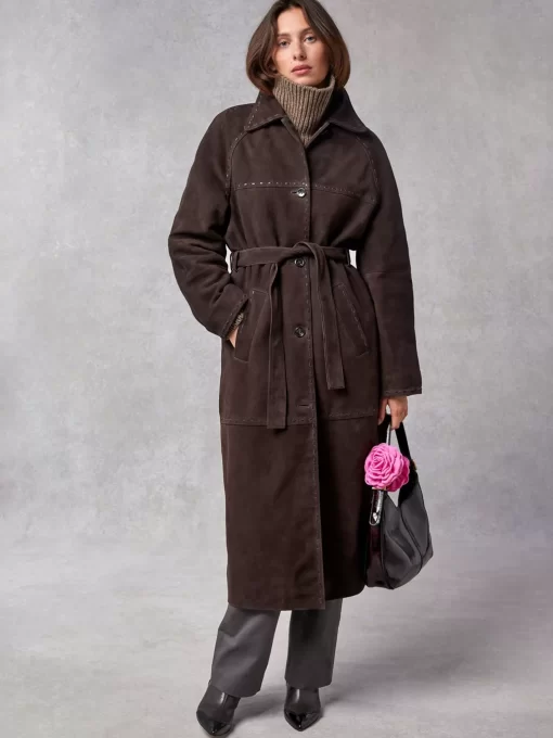 Clothing Rouje | Roland Coat Daim Ebene