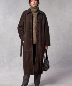 Clothing Rouje | Roland Coat Daim Ebene