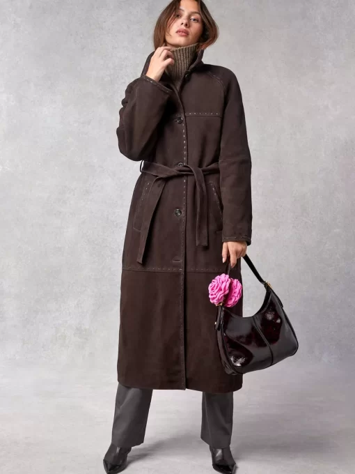 Clothing Rouje | Roland Coat Daim Ebene