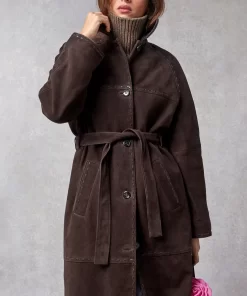 Clothing Rouje | Roland Coat Daim Ebene