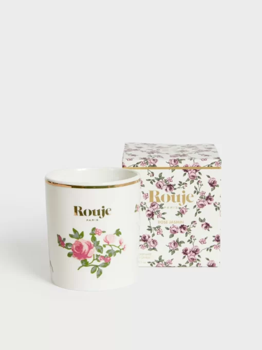 Accessories Rouje | Rose Jasmin Candle Pink Flowers