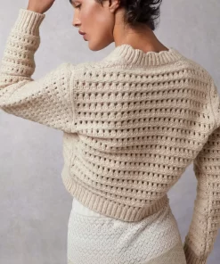 Clothing Rouje | Rosella Cardigan Uni Beige