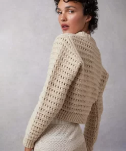 Clothing Rouje | Rosella Cardigan Uni Beige