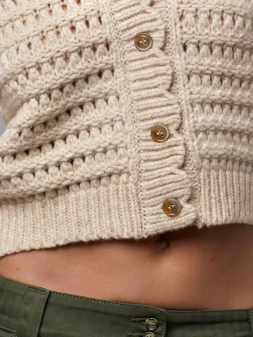 Clothing Rouje | Rosella Cardigan Uni Beige