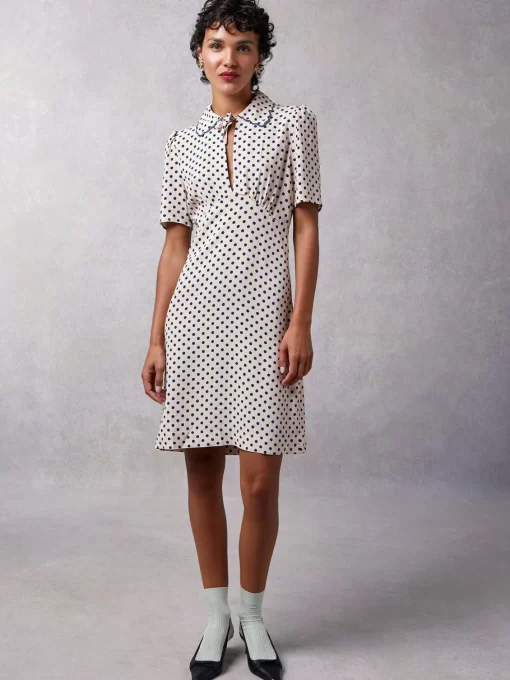 Clothing Rouje | Sheila Dress Carmen Beige