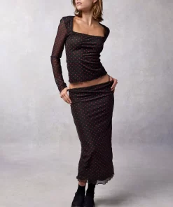Clothing Rouje | Sia Top Carmena Noir