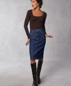 Clothing Rouje | Sia Top Marron