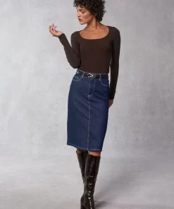Clothing Rouje | Sia Top Marron
