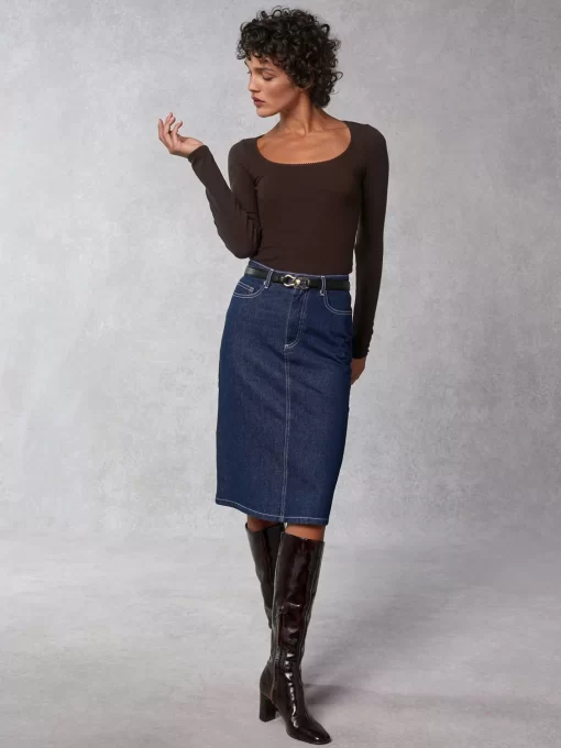 Clothing Rouje | Sia Top Marron