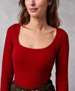 Clothing Rouje | Sia T-Shirt Red