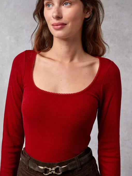 Clothing Rouje | Sia T-Shirt Red