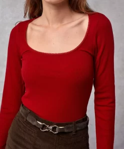Clothing Rouje | Sia T-Shirt Red