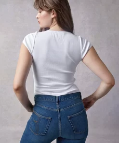 Clothing Rouje | Siam T-Shirt Blanc
