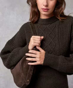 Clothing Rouje | Simone Dress Uni Marron