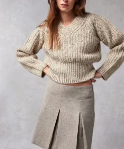 Clothing Rouje | Tatiana Sweater Uni Ecru