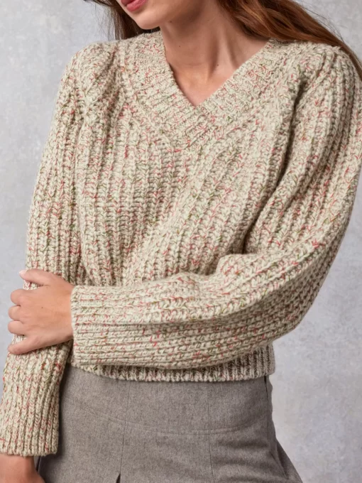 Clothing Rouje | Tatiana Sweater Uni Ecru