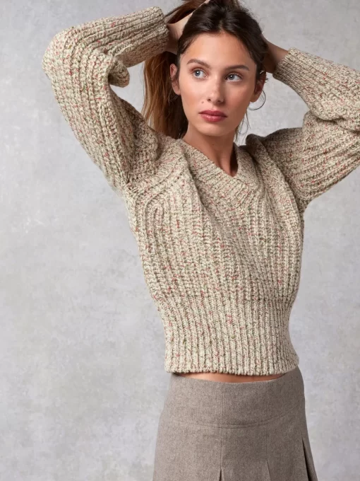 Clothing Rouje | Tatiana Sweater Uni Ecru