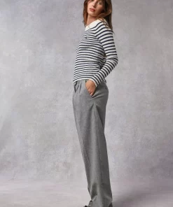 Clothing Rouje | Victor Pants Uni Gris Chine