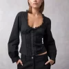 Clothing Rouje | Wendy Shirt Uni Noir