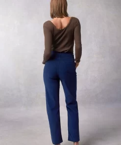 Clothing Rouje | Yvon Pants Blue Denim