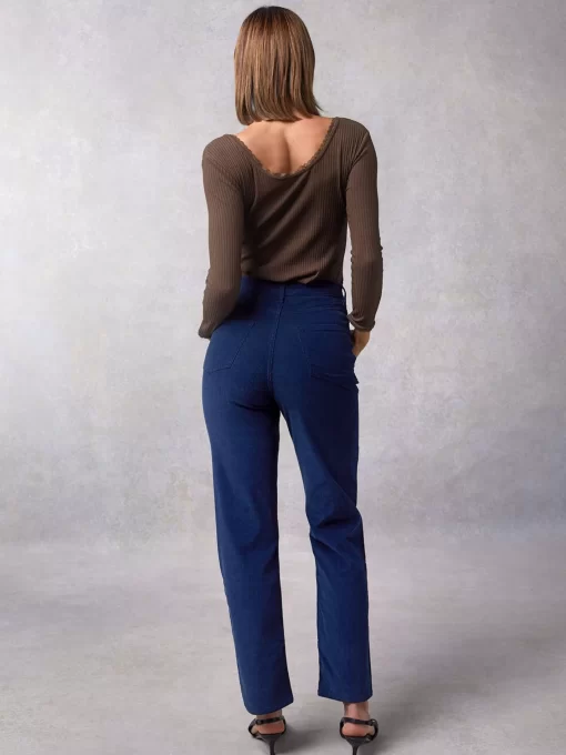 Clothing Rouje | Yvon Pants Blue Denim